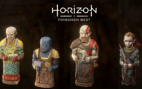 В Horizon Forbidden West є пасхали на God of War, знайшовши їх ви отримаєте нагороду