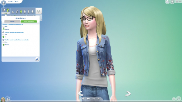 У The Sims 4 зʼявиться можливість тонкого налаштування сексуальності вашого сіма