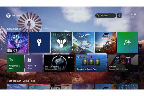 Велика реклама Game Pass: Microsoft випустила нову версію головного екрана Xbox Home