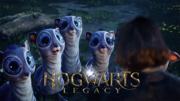 Прогулянка чарівної істоти на нових кадрах рольової гри Hogwarts Legacy