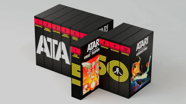 Atari продає лімітований набір з 10 ігор Atari 2600 в оригінальних коробках та комплектом за $999,99