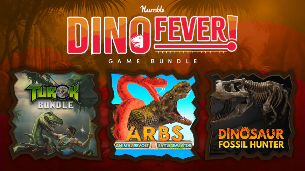 Humble Bundle випустили новий ігровий набір для тих, хто любить динозаврів
