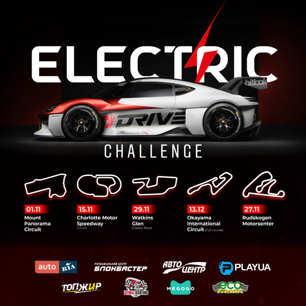 Оголошується новий онлайн турнір з iRacing — 7DRIVE Electric Challenge