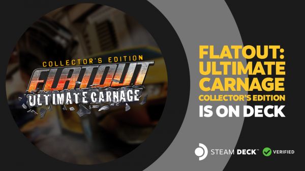 FlatOut: Ultimate Carnage несподівано отримала патч із підтримкою Steam Deck