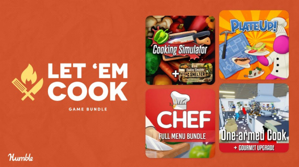 Cooking Simulator, Sugar Shack та PlateUp у новому наборі від Humble Bundle