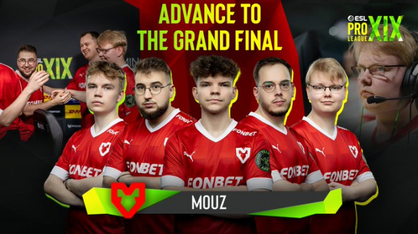 Team Vitality та MOUZ зіграють у фіналі ESL Pro League Season 19