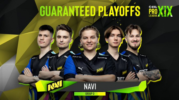 NAVI перемогли BIG і пройшли у плей-оф ESL Pro League Season 19