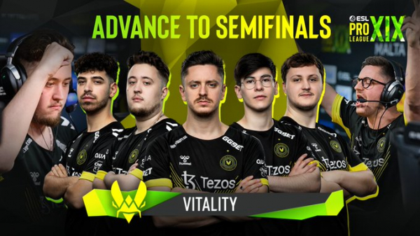 Astralis та Team Vitality пройшли до півфіналу ESL Pro League Season 19