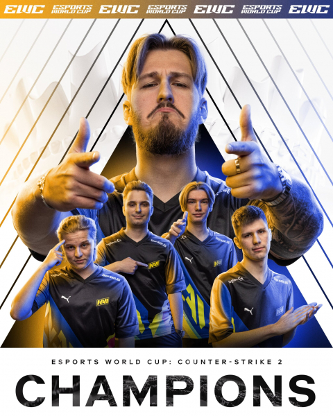 NAVI стали чемпіонами Esports World Cup із CS2