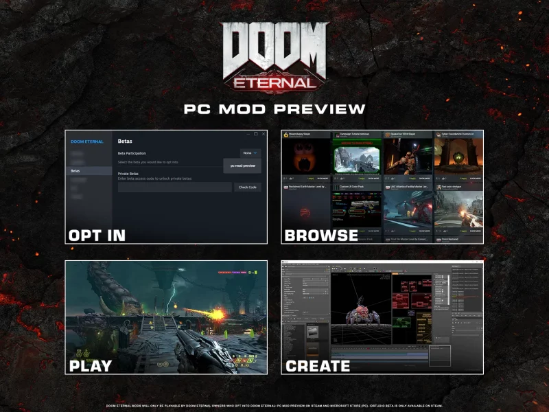 На ПК в DOOM Eternal з’явилась офіційна підтримка модифікацій