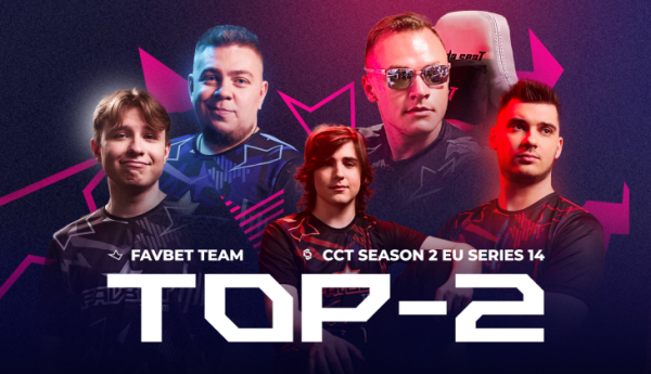 Українці FAVBET Team посіли друге місце на CCT Season 2 Series 14