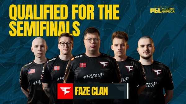 FaZe, Falcons, MOUZ та Astralis вийшли до півфіналу PGL Cluj-Napoca 2025