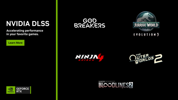Nvidia продовжує збільшувати колекцію ігор, яким доступна технологія DLSS 4